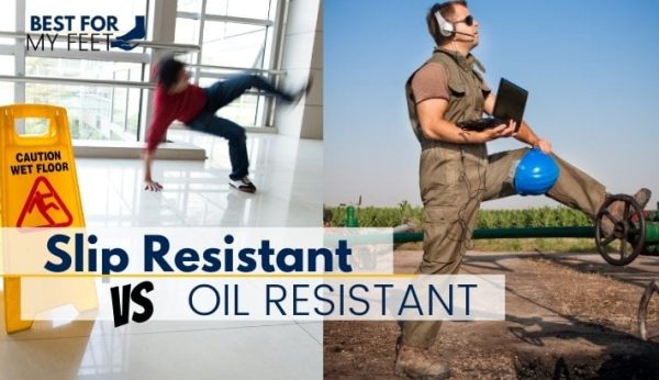 Slip Resistant VS Oil Resistant (Explained & Examples)