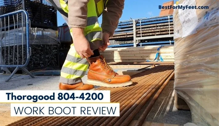 review of the Thorogood 804 4200 steel toe work boots.
