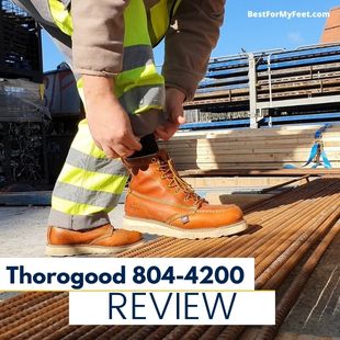 review of the Thorogood 804 4200 steel toe work boots