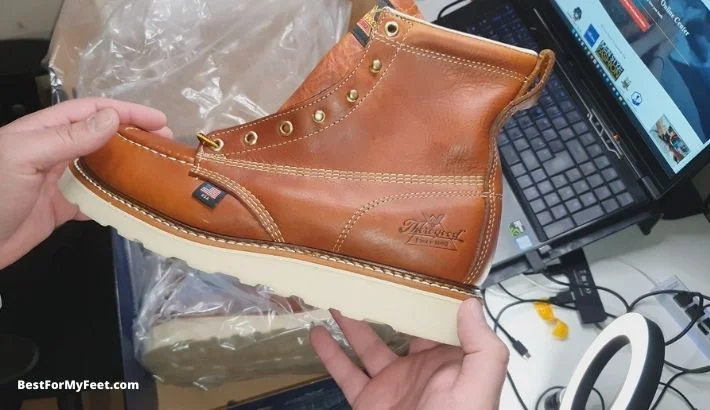 my first impressions of the Thorogood 804 4200 steel toe work boots