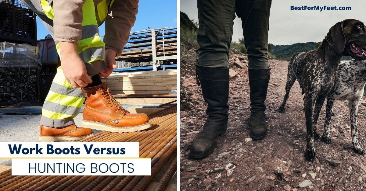 Work Boots Vs. Hunting Boots (Explained For New Users)