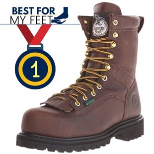 Georgia boots which has been voted the best steel toe work boot for landscaping