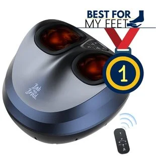 Bob and Brad shiatsu foot massager with heat and remote control