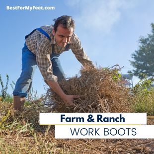 a farmer working at the ranch