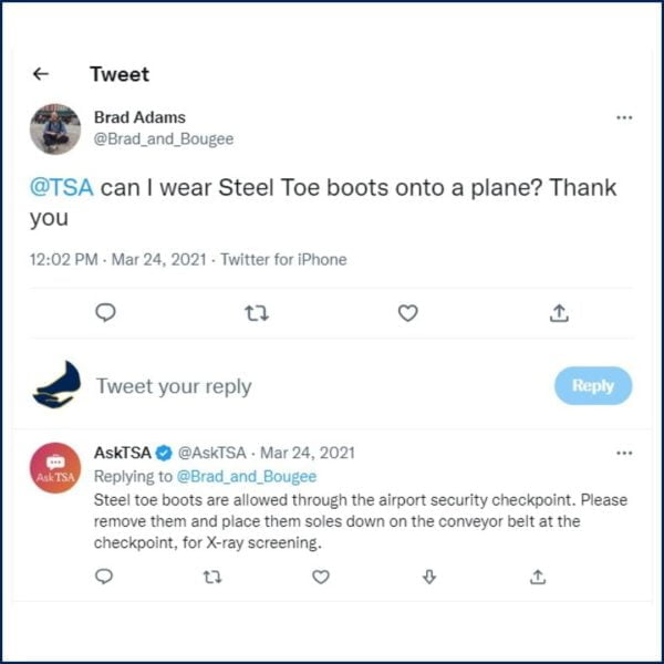 Is It Allowed To Wear Steel Toe Boots On An Airplane? (TSA)