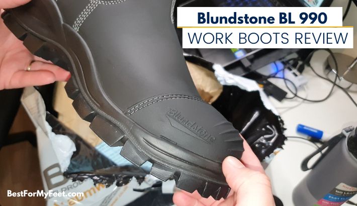 my review of the blundstone steel toe work boots model bl990.