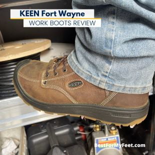 KEEN Utility Fort Wayne boots reviews by Tim Meyers, author and boots tester for BestForMyFeet.com