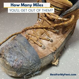 In this article we're talking about how many miles work boots are good for.