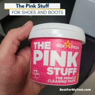 this is my review of the Pink Stuff miracle paste cleaner. Is it good for cleaning boots and shoes?